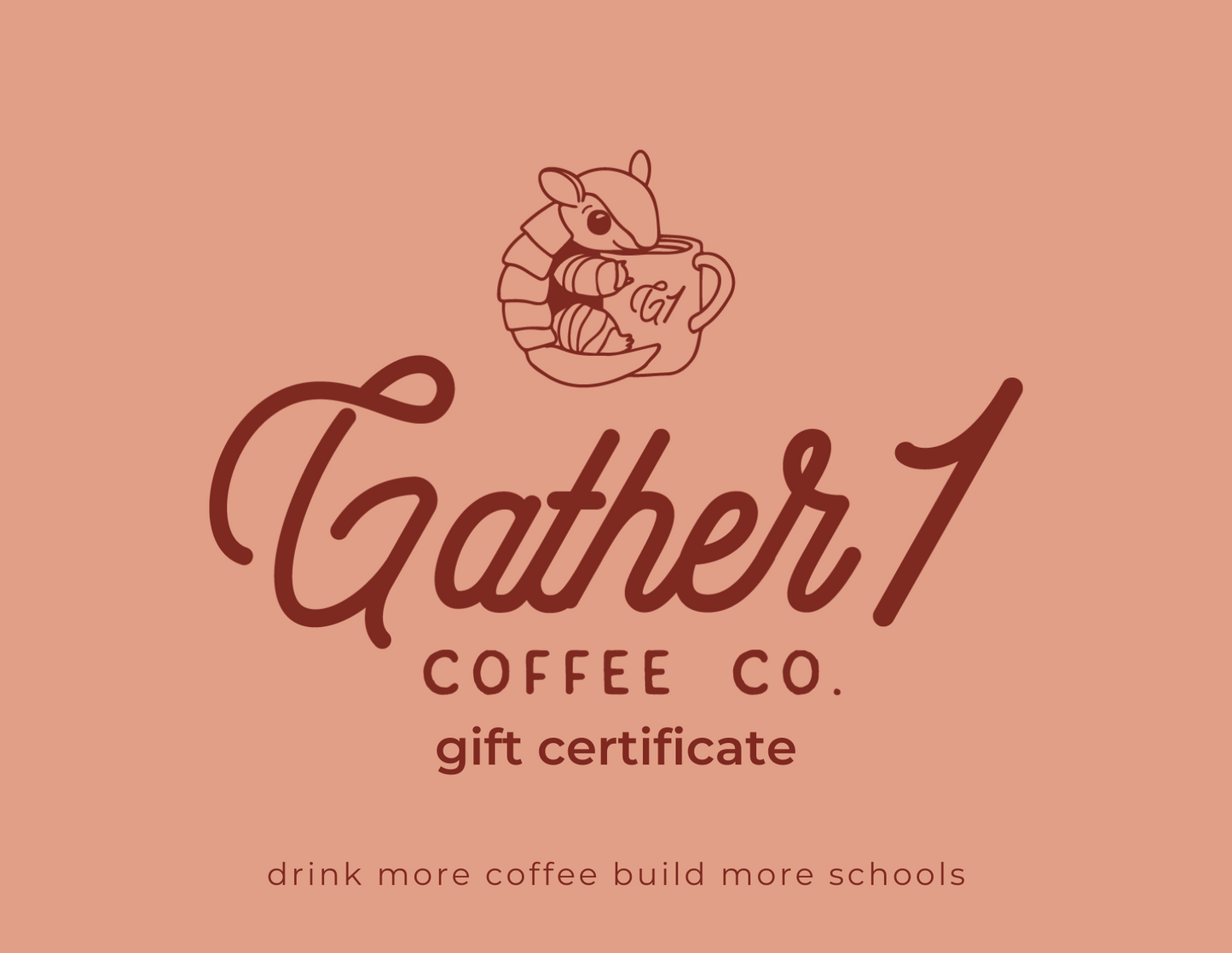 Gather1 Coffee Gift Card